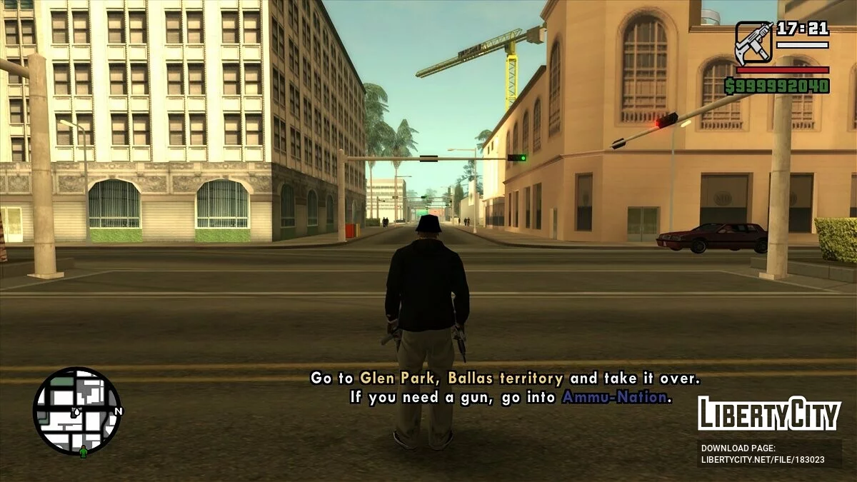 EnhancedGXT / GTA San Andreas