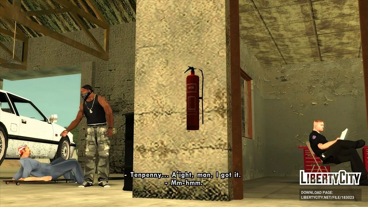 EnhancedGXT / GTA San Andreas
