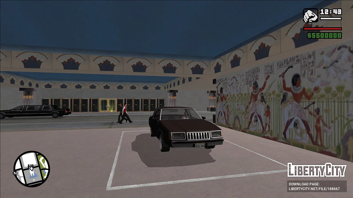 Plus de places de stationnement pour le mod Parking Save Garages / GTA San Andreas