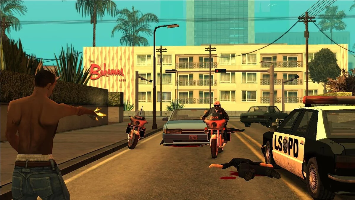 Max Payne 3 Weapon System / GTA San Andreas