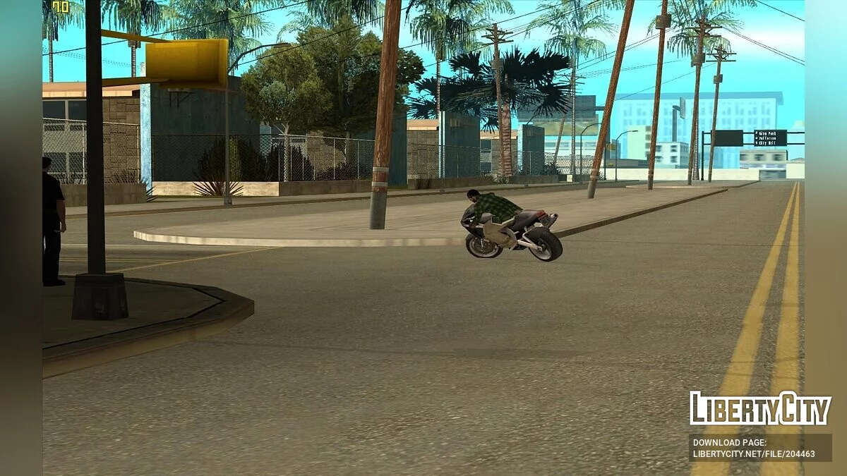 Банды на мотоциклах FCR-900 / GTA San Andreas