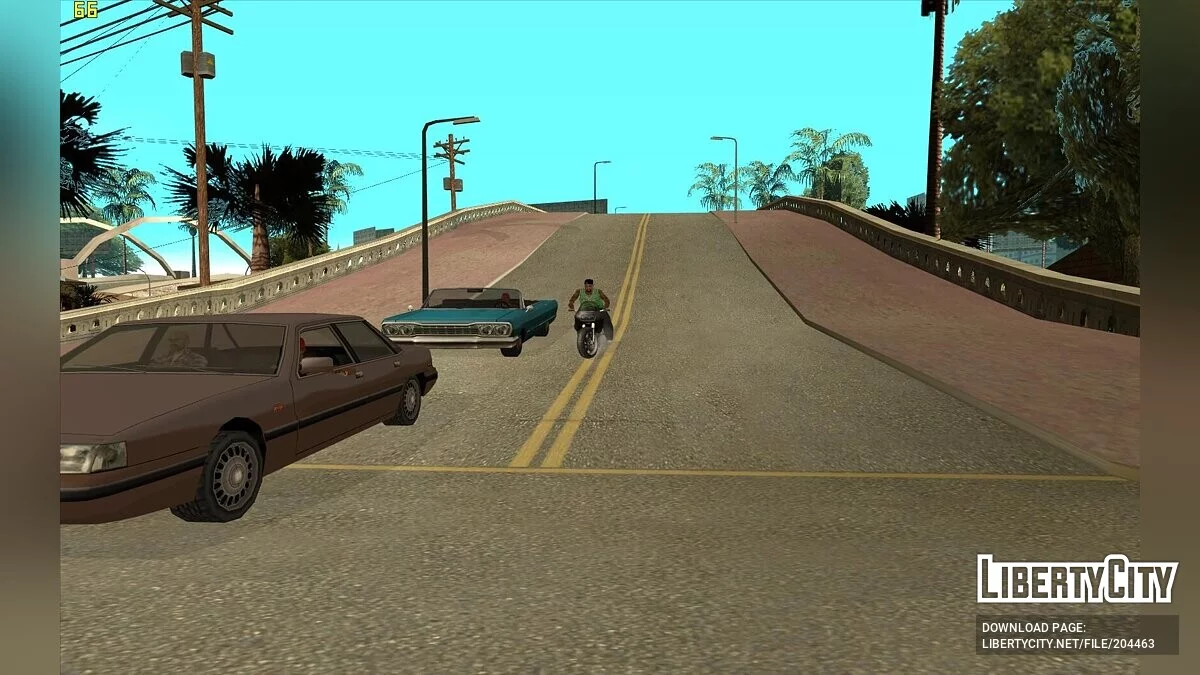 Банды на мотоциклах FCR-900 / GTA San Andreas