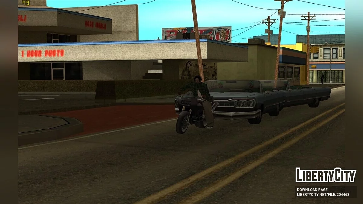 Банды на мотоциклах FCR-900 / GTA San Andreas