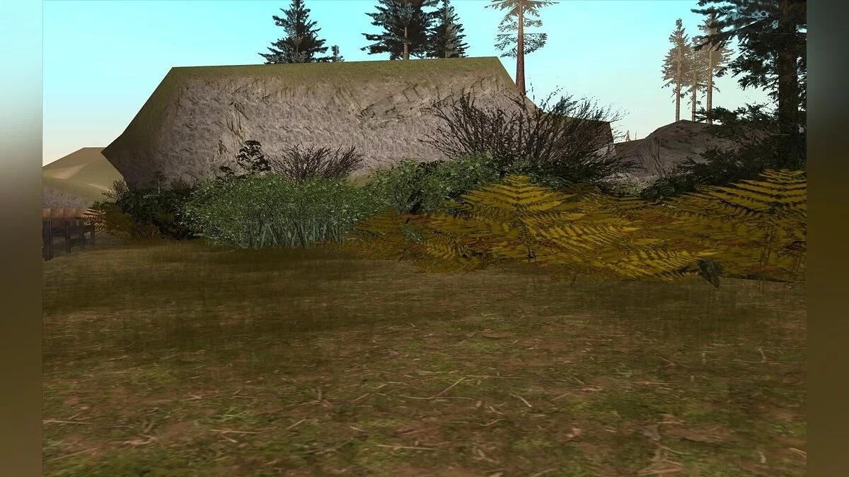 More vegetation in San Andreas / GTA San Andreas