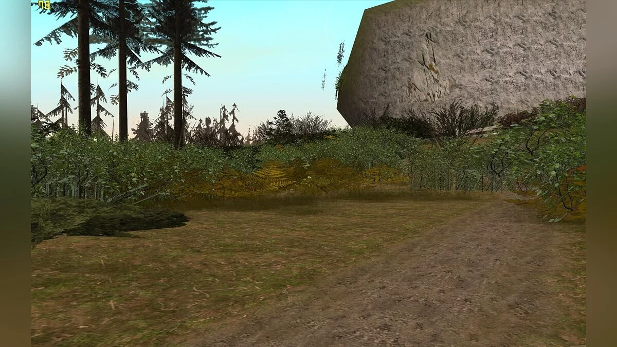 More vegetation in San Andreas / GTA San Andreas