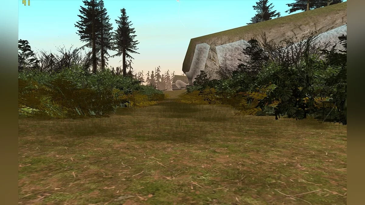 More vegetation in San Andreas / GTA San Andreas