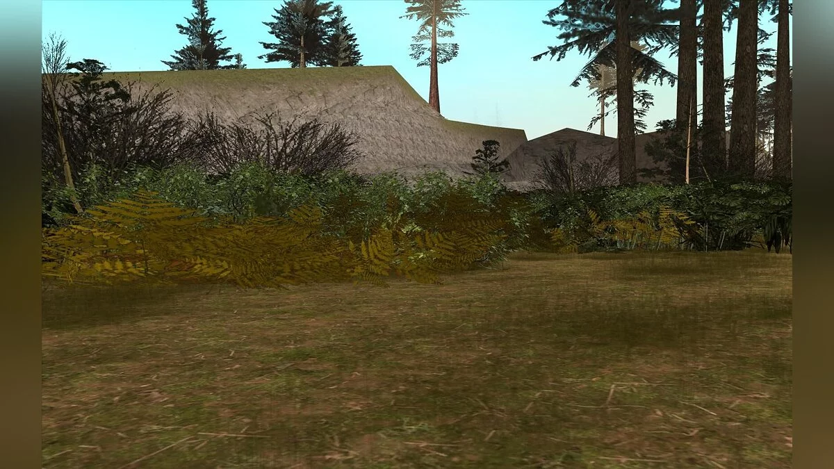 More vegetation in San Andreas / GTA San Andreas