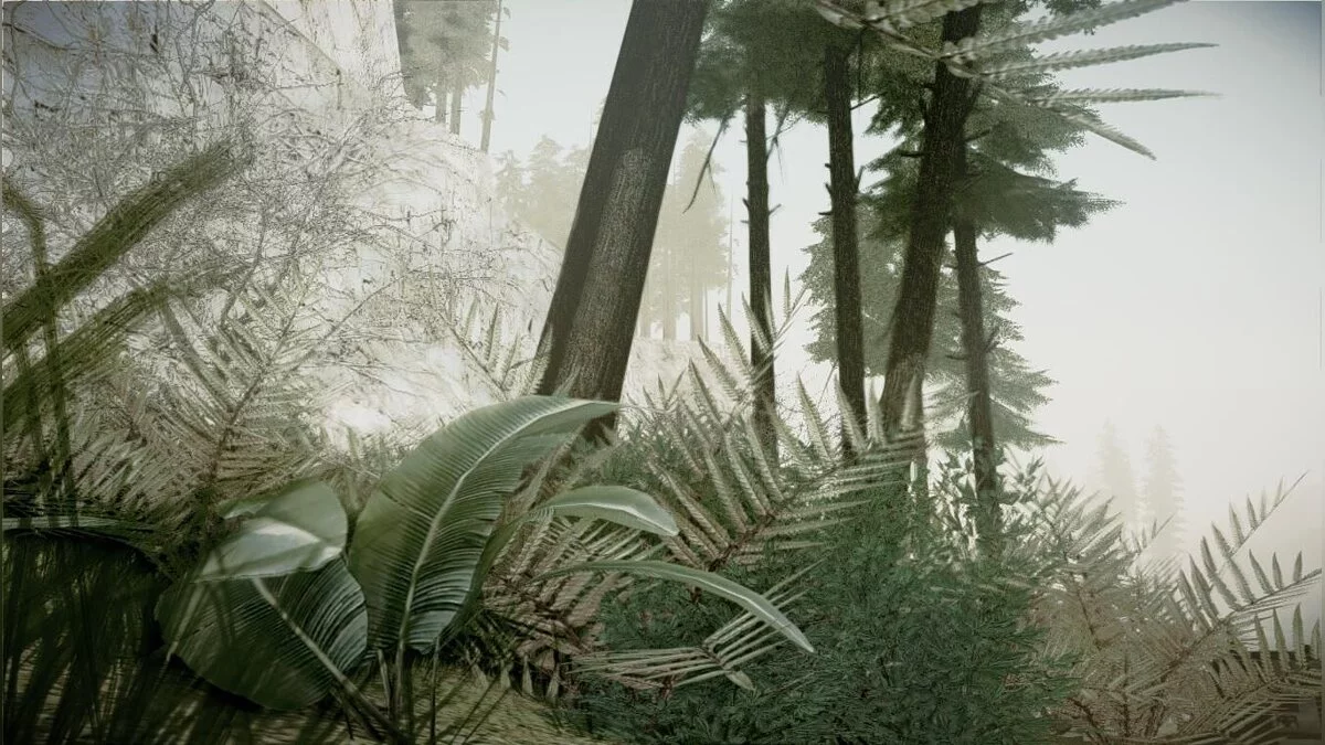 More vegetation in San Andreas / GTA San Andreas