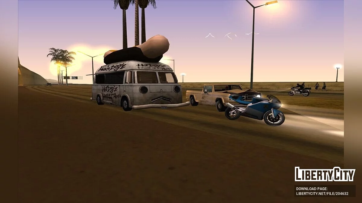 Нові машини на дорозі / GTA San Andreas
