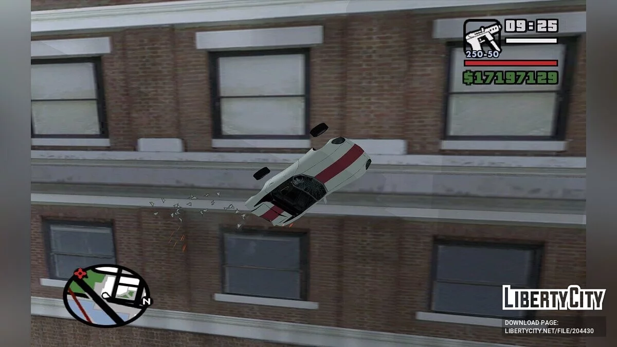 Транспорт липучка / GTA San Andreas