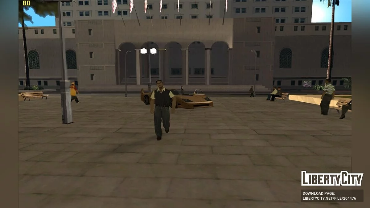 Activation des piétons inutilisés/cachés / GTA San Andreas
