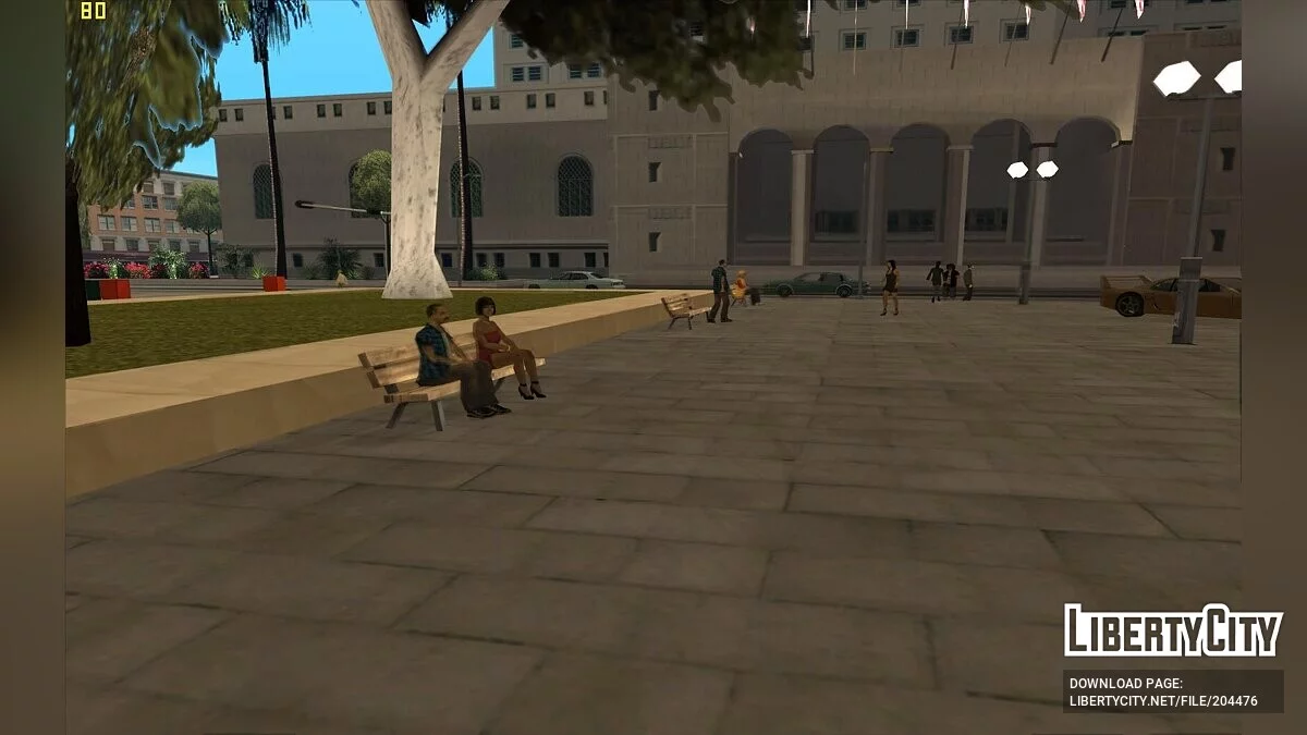 Activation des piétons inutilisés/cachés / GTA San Andreas