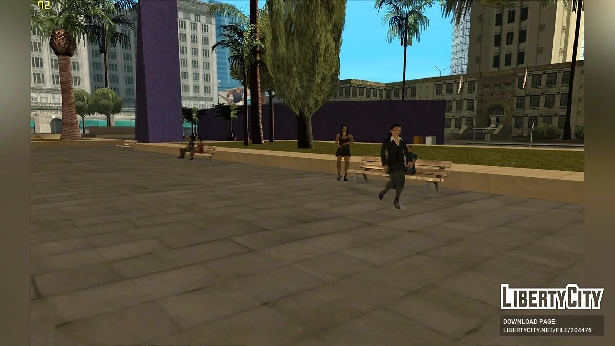 Activation des piétons inutilisés/cachés / GTA San Andreas