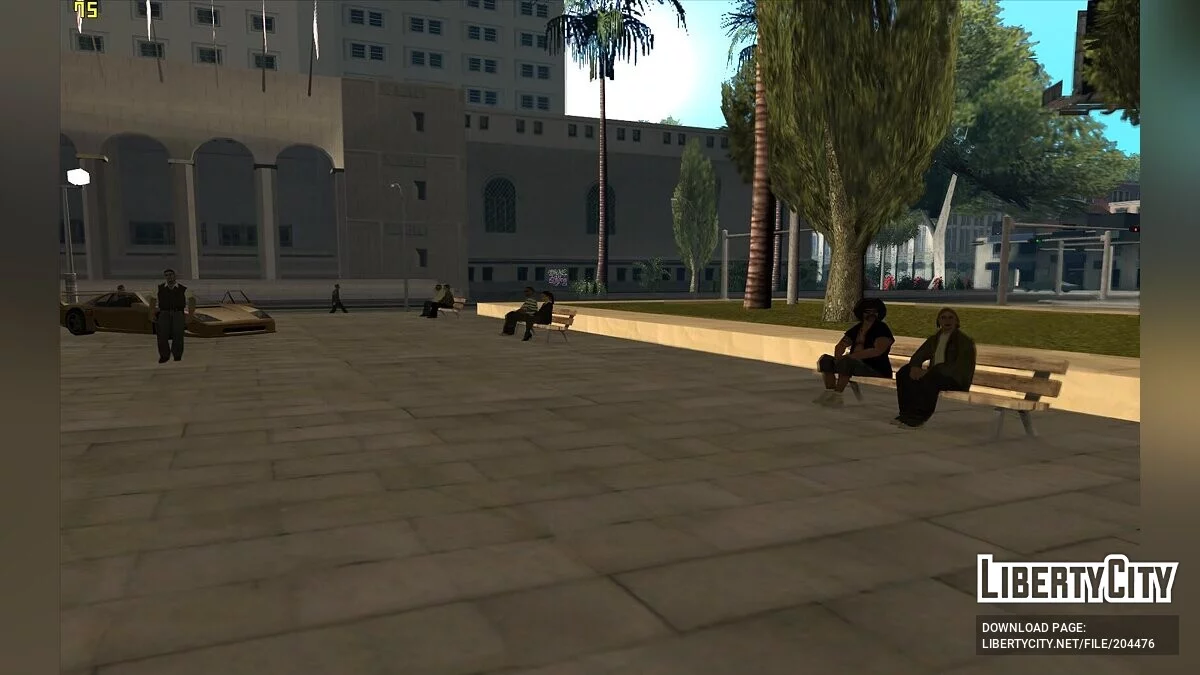 Activation des piétons inutilisés/cachés / GTA San Andreas