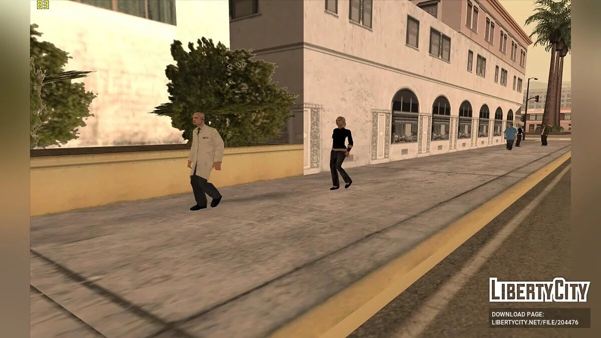 Activation des piétons inutilisés/cachés / GTA San Andreas