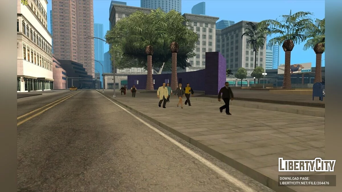 Activation des piétons inutilisés/cachés / GTA San Andreas