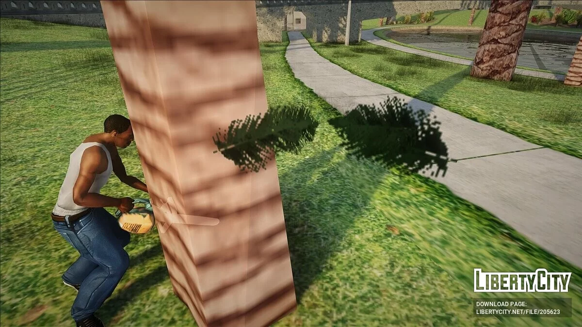 Знищувати дерева / GTA San Andreas