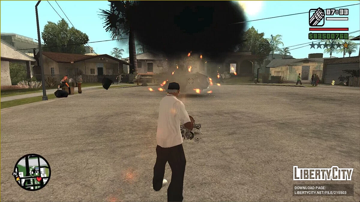 Three Updated Effects for Collisions / GTA San Andreas