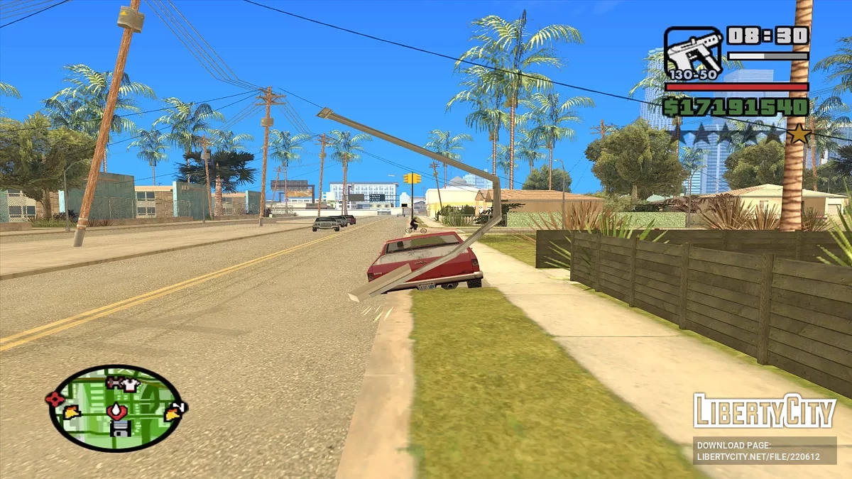 Soft Object.dat - No More Annoying Poles / GTA San Andreas