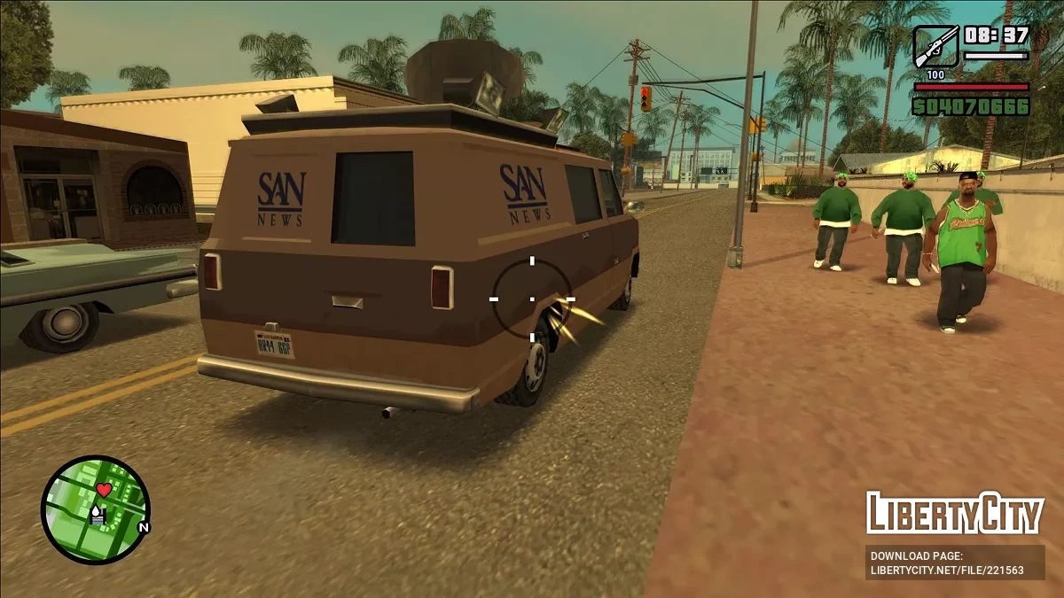 Country Rifle - 1st Person shoot / GTA San Andreas