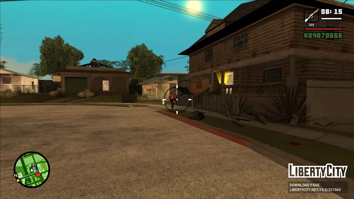 Country Rifle - 1st Person shoot / GTA San Andreas
