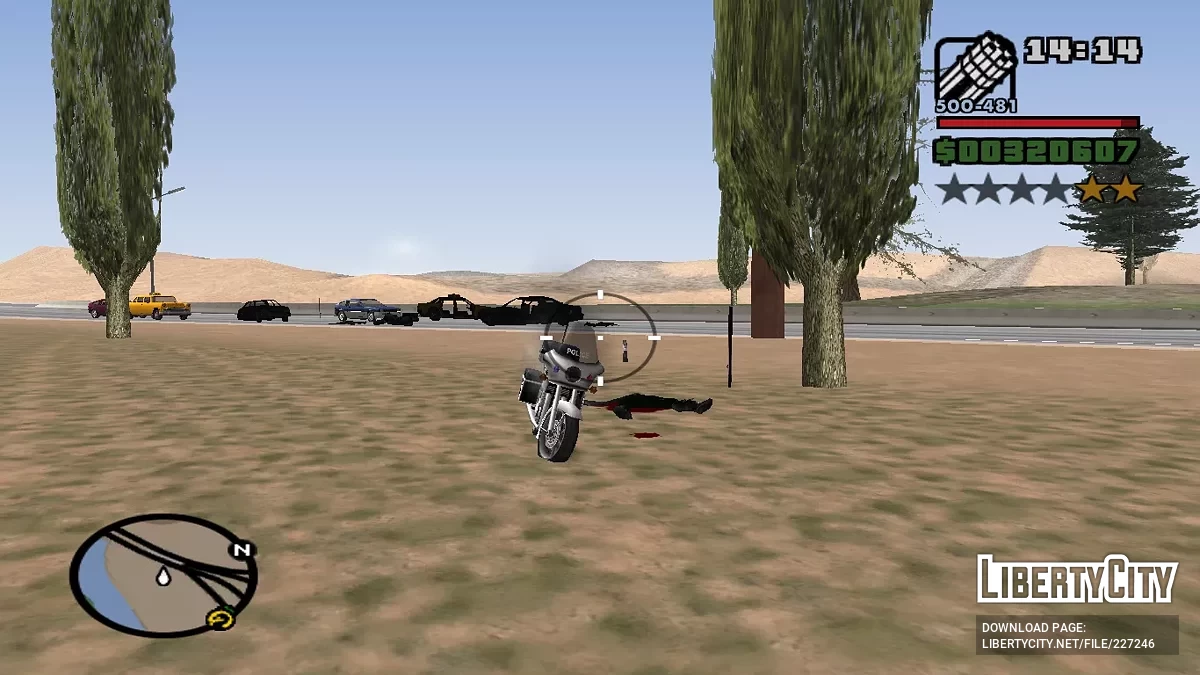 Bidikan Minigun Orang Pertama / GTA San Andreas