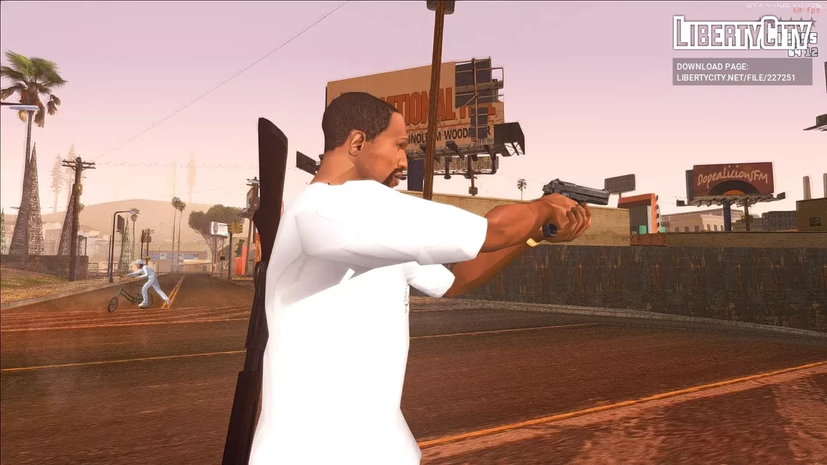 Sin armas dobles en la habilidad de Asesino / GTA San Andreas