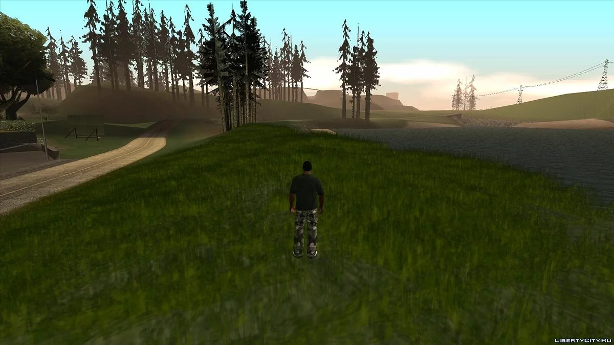 Geart Grass Mod / GTA San Andreas