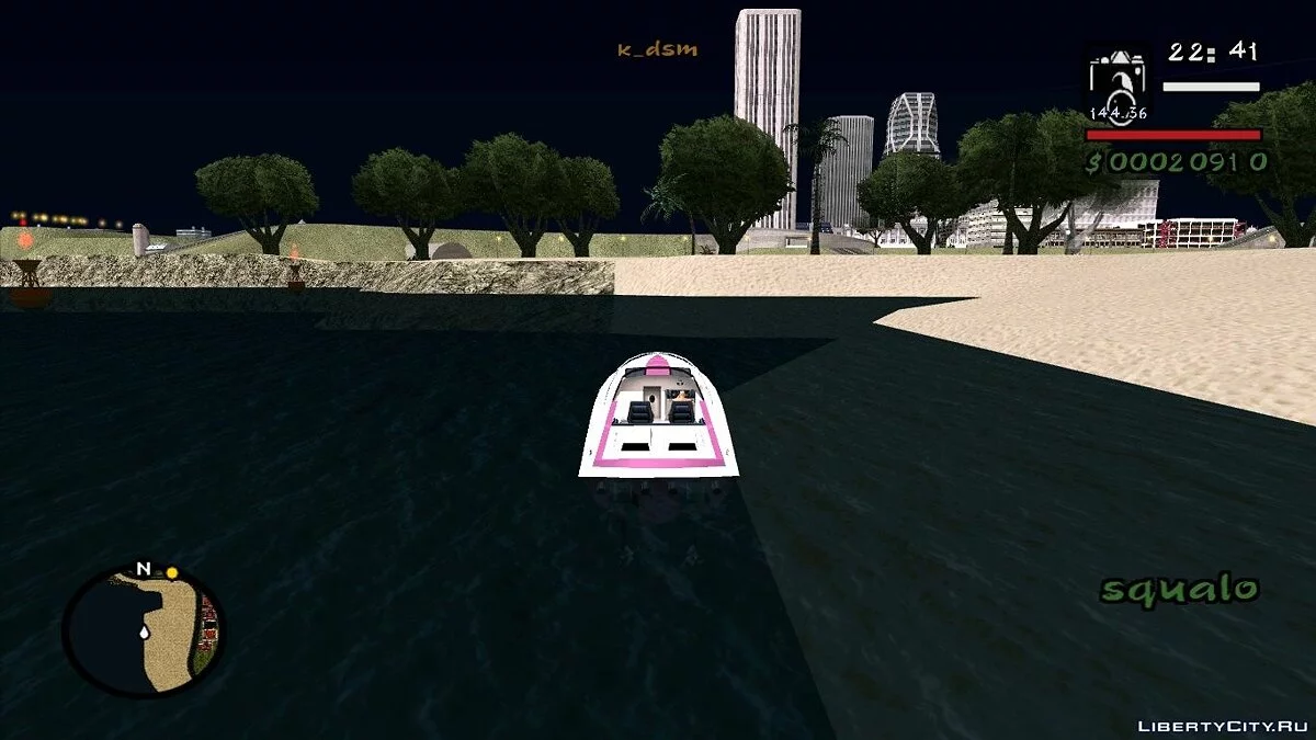 Patch final pour l'île maudite Reanimation 2016 (par Xero'x) / GTA San Andreas