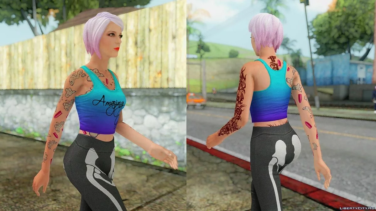 APFR: Cosmetic patch / GTA San Andreas