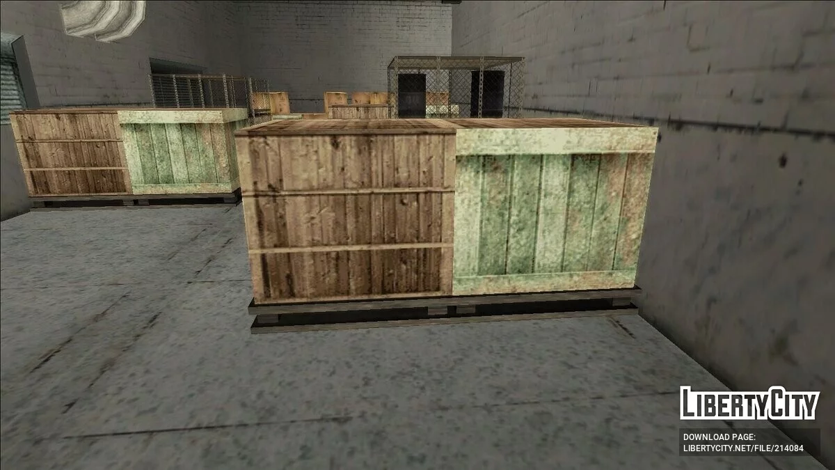 Fix of the position of objects in the Crack Palace / GTA San Andreas
