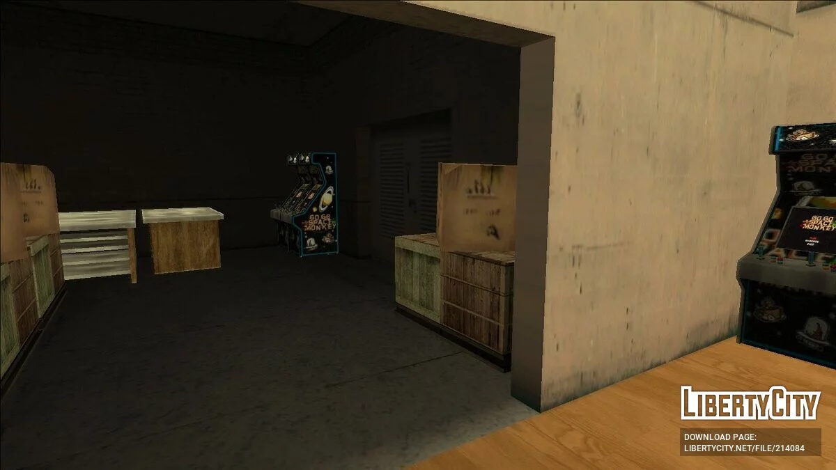 Fix of the position of objects in the Crack Palace / GTA San Andreas