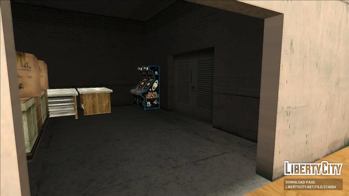 Fix of the position of objects in the Crack Palace / GTA San Andreas