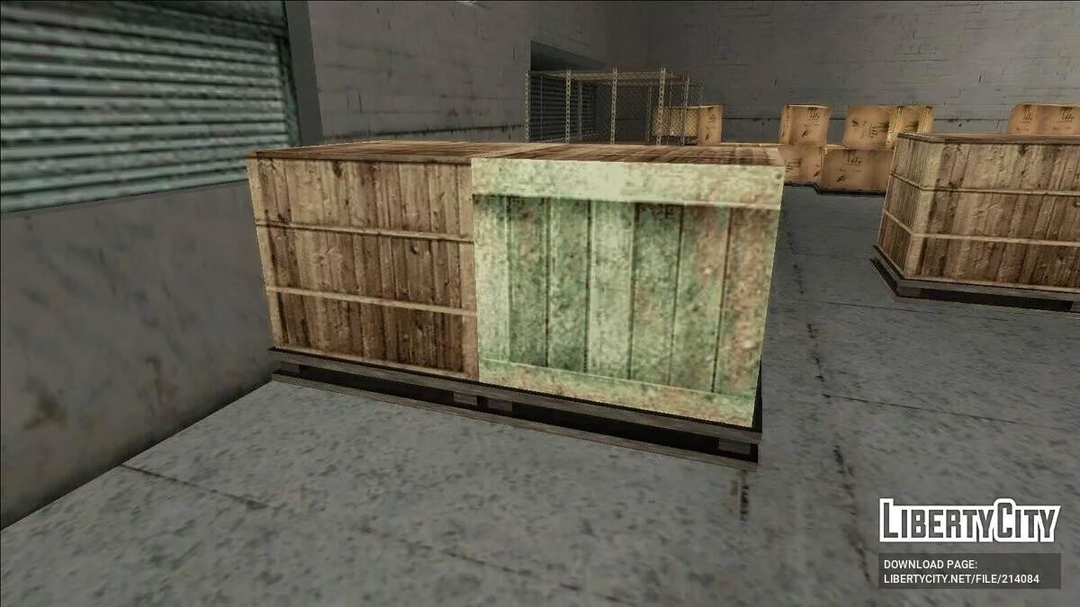 Fix of the position of objects in the Crack Palace / GTA San Andreas