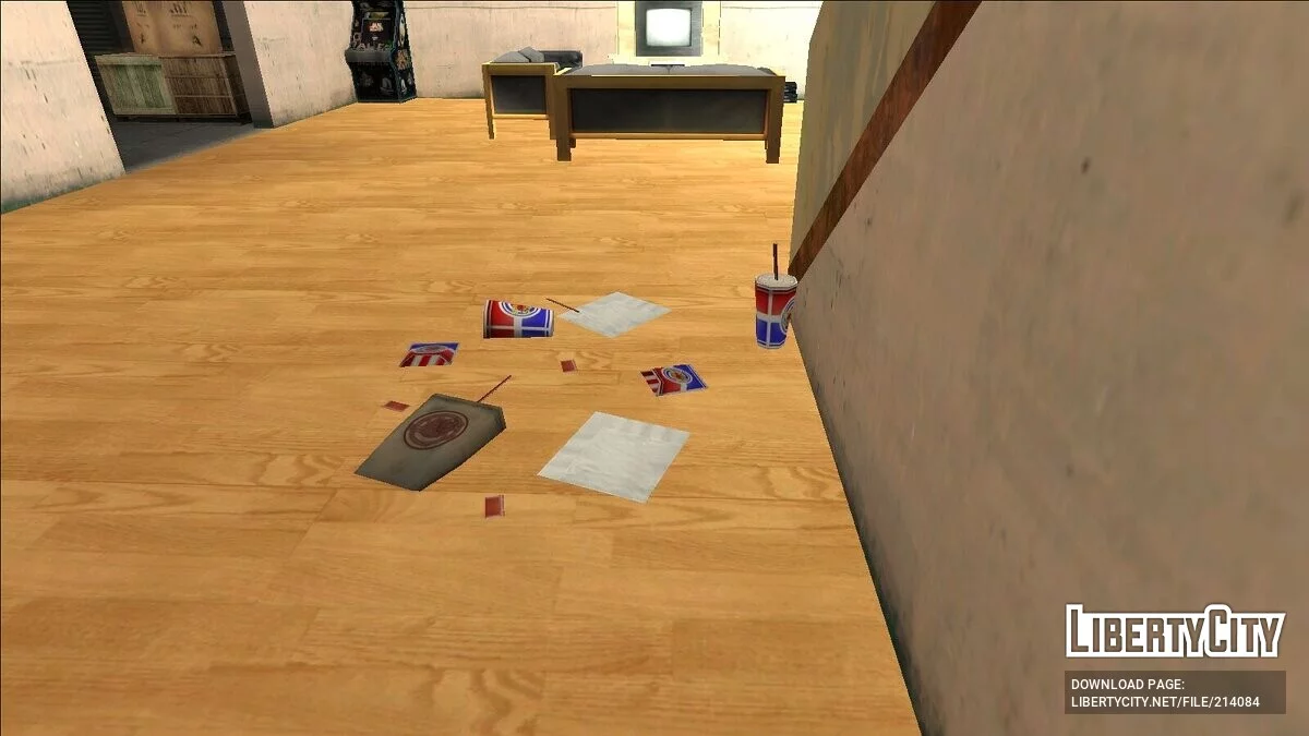Fix of the position of objects in the Crack Palace / GTA San Andreas
