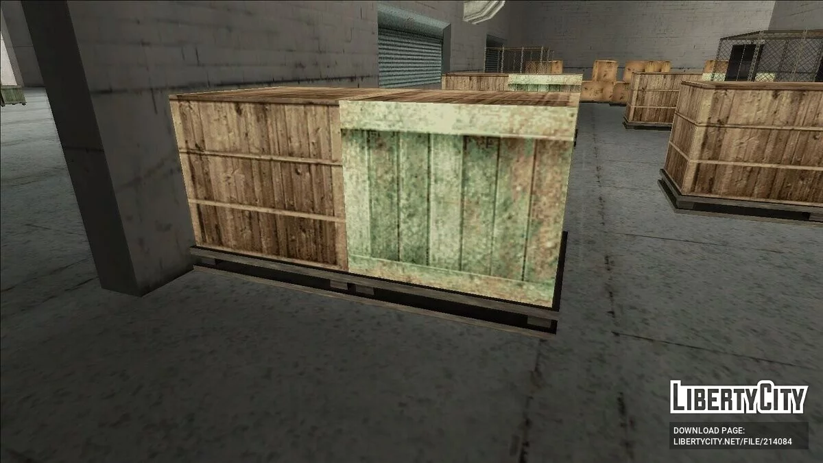 Fix of the position of objects in the Crack Palace / GTA San Andreas