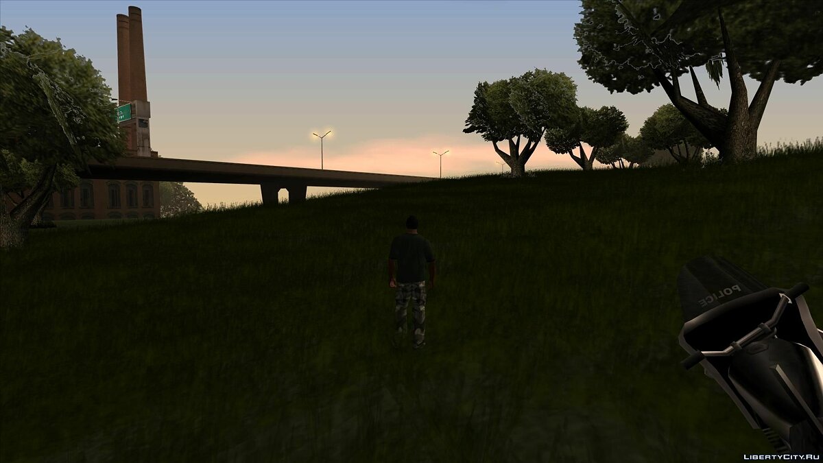 Geart Grass Mod для GTA San Andreas - Картинка #1