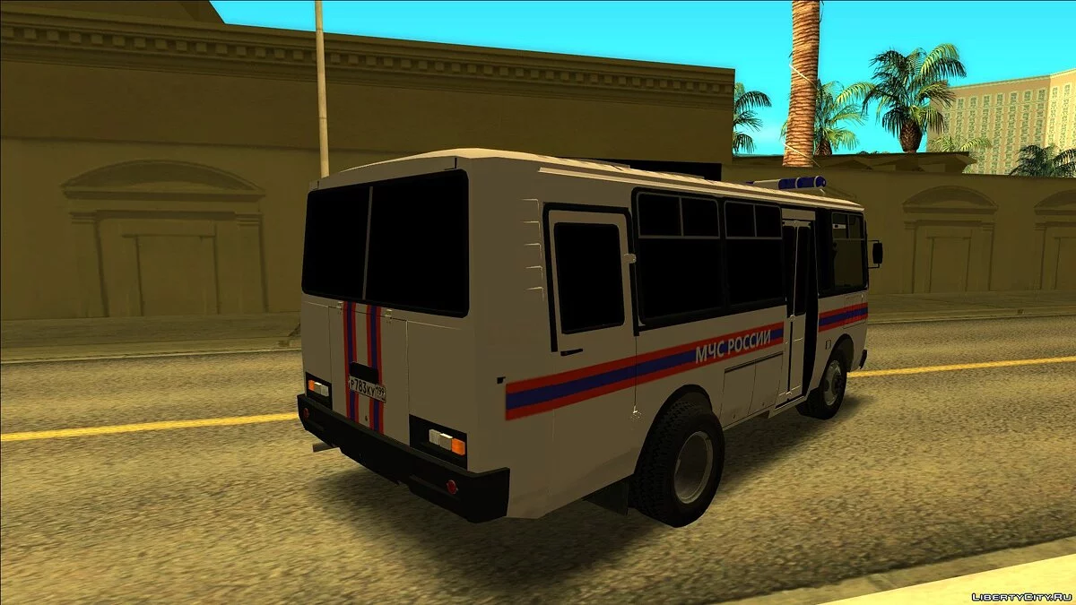 PAZ Ministry of Emergency Situations of Russia / GTA San Andreas