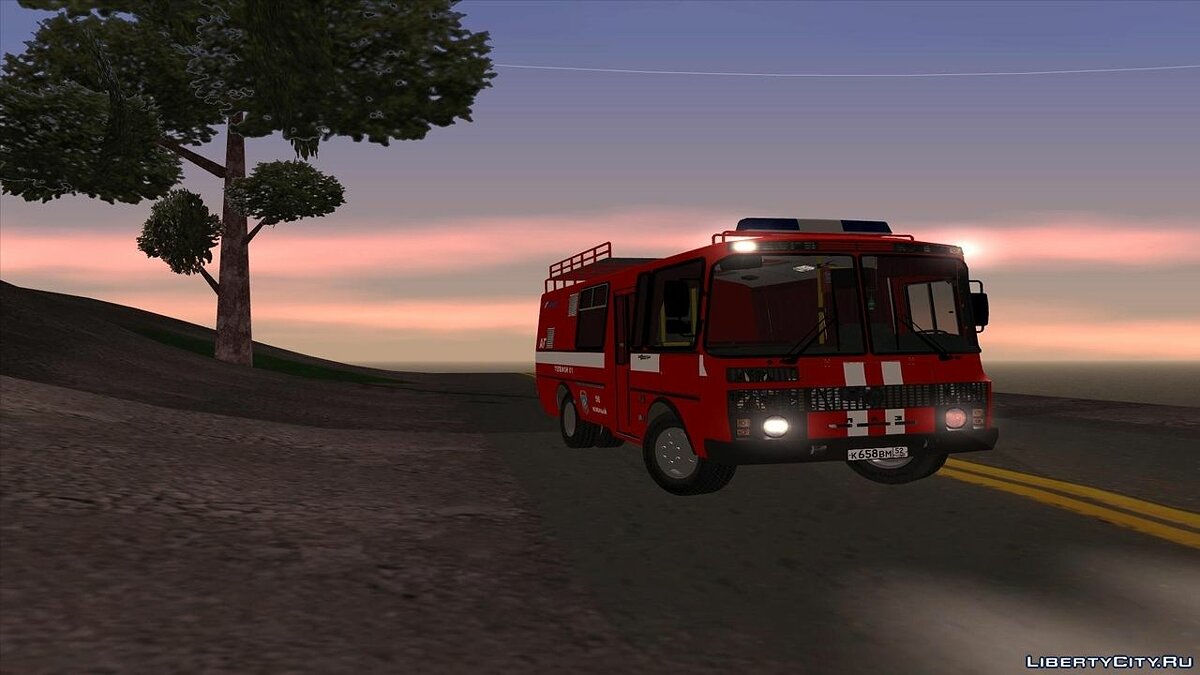 GTA San Andreas online Rp Fire Truck