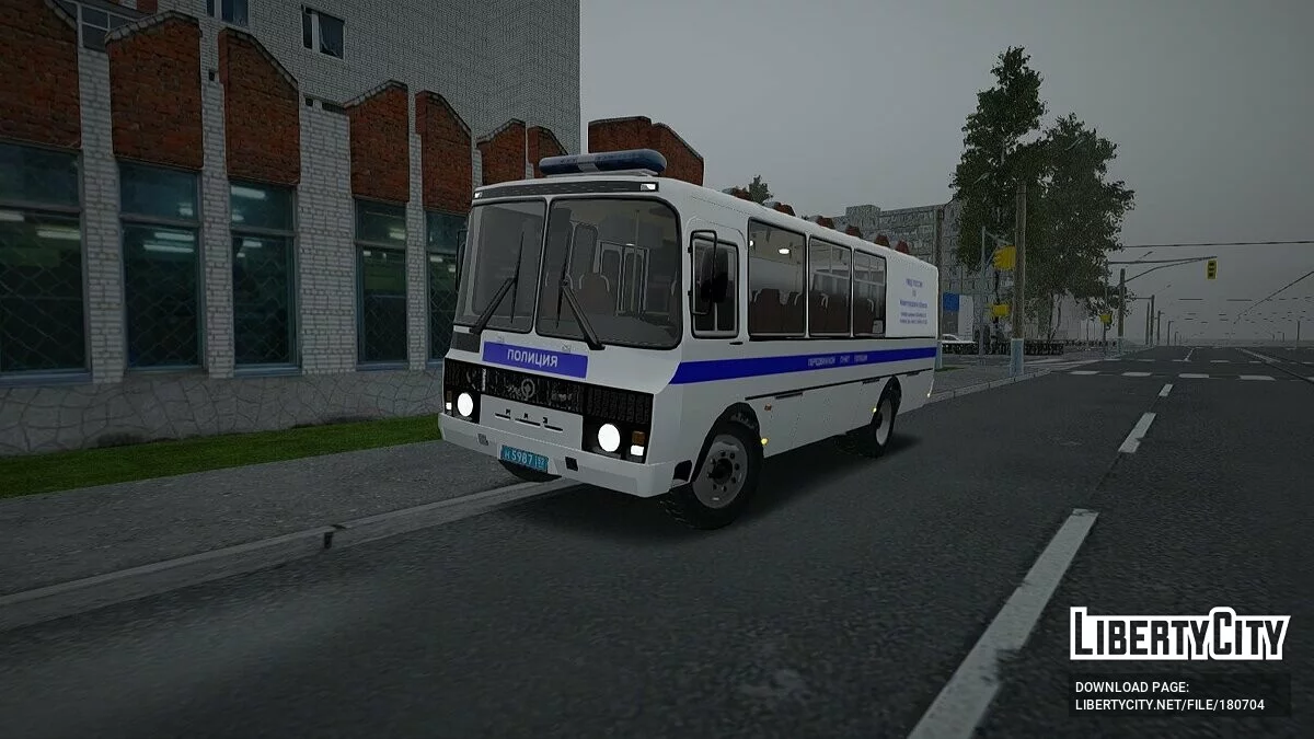 ПАЗ Поліція / GTA San Andreas