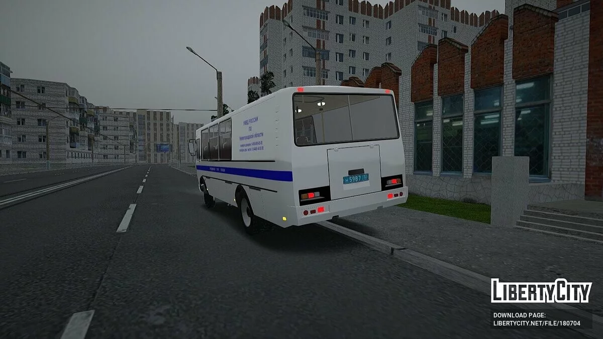 ПАЗ Поліція / GTA San Andreas