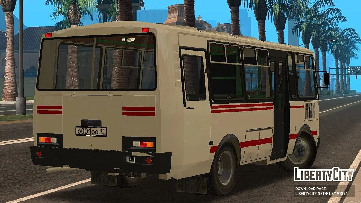 PAZ-3205 + CCD / GTA San Andreas