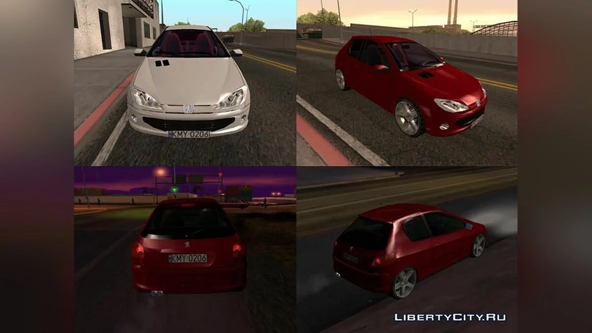 Peugeot 206 / جي تي إيه سان أندرياس
