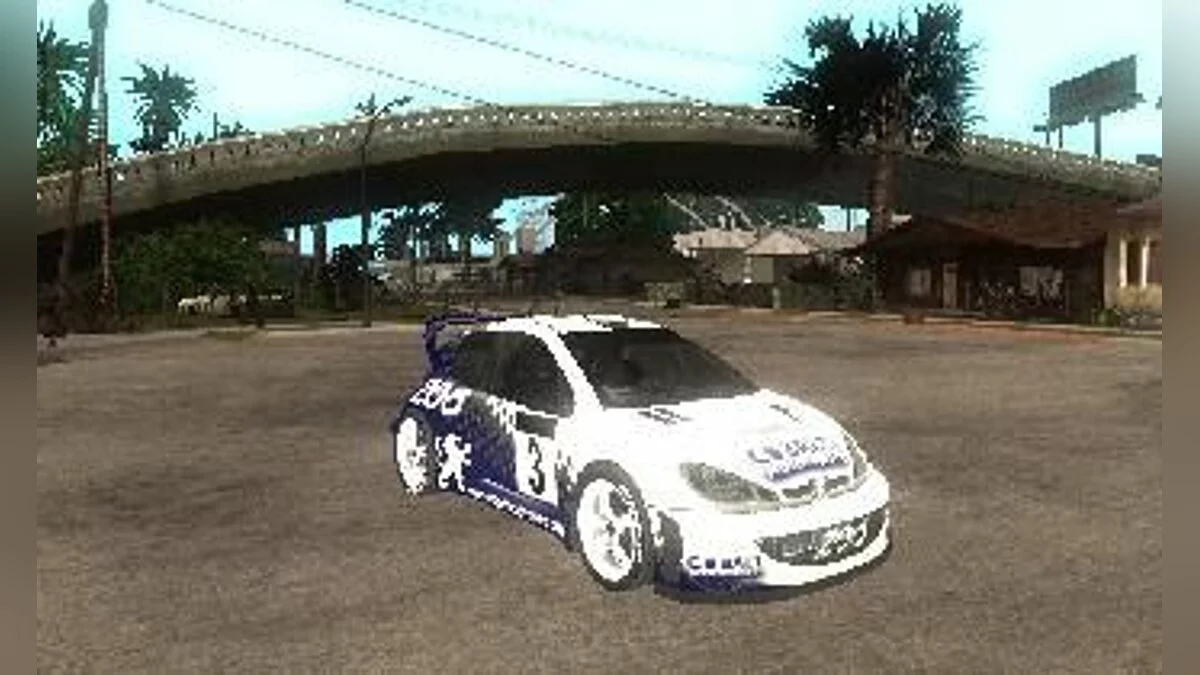 Peugeot 206 WRC / GTA San Andreas