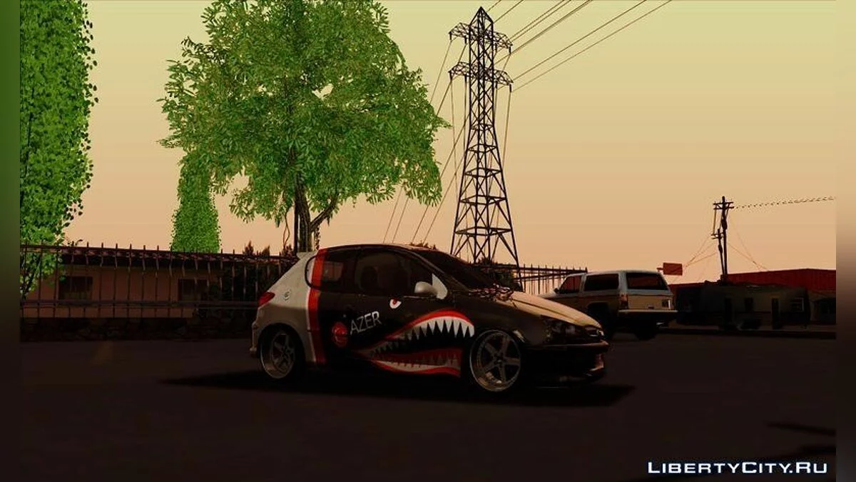 Peugeot 206 Shark Edition / GTA San Andreas