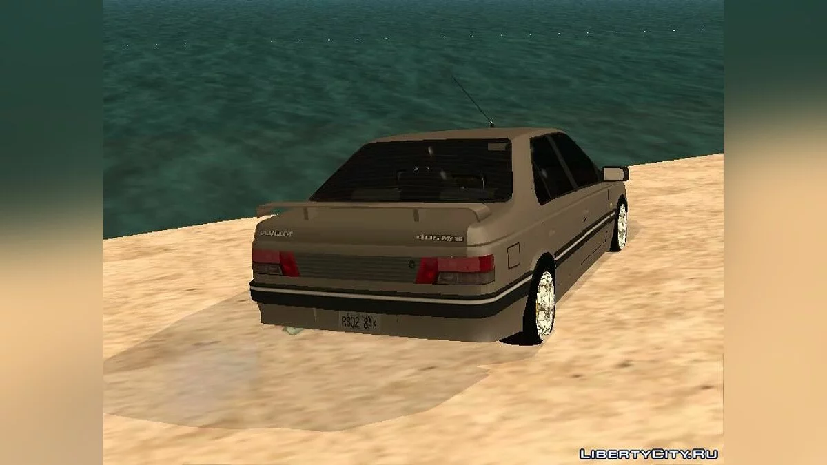 Peugeot 405 SA-Plates / GTA San Andreas