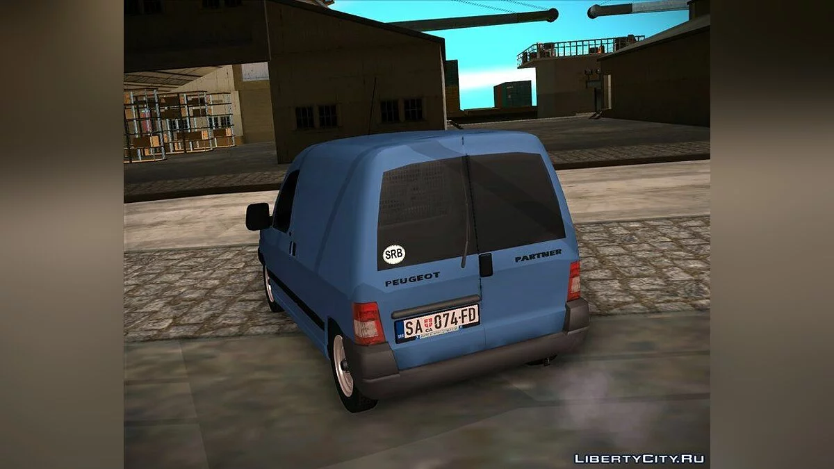 بيجو بارنتر 1996 Mk1 فارجون / جي تي إيه سان أندرياس