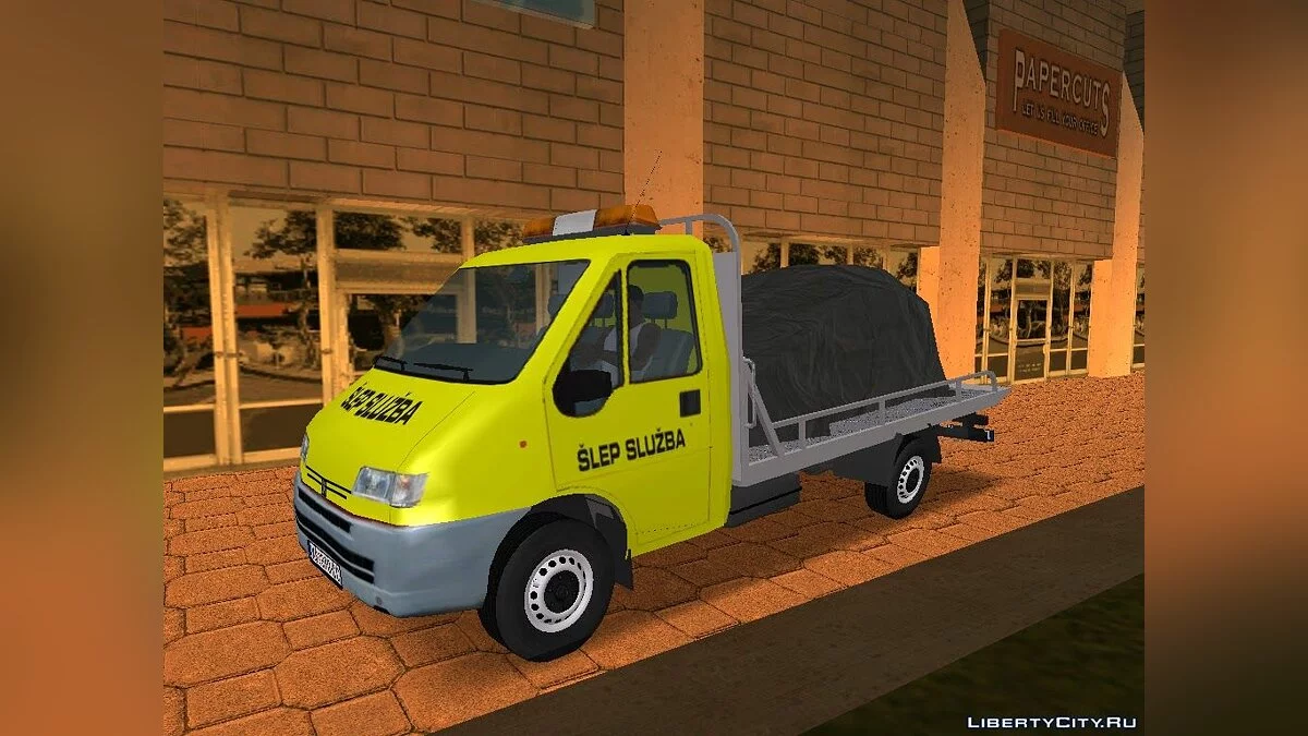 Peugeot Boxer Grúa / GTA San Andreas