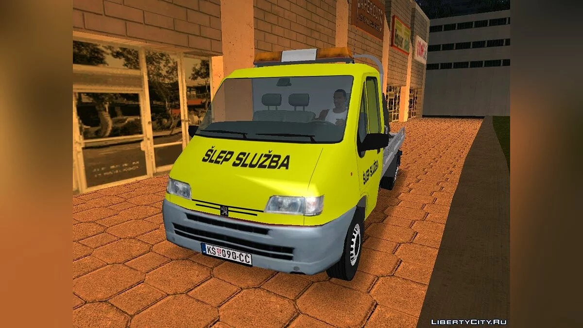 Peugeot Boxer Grúa / GTA San Andreas