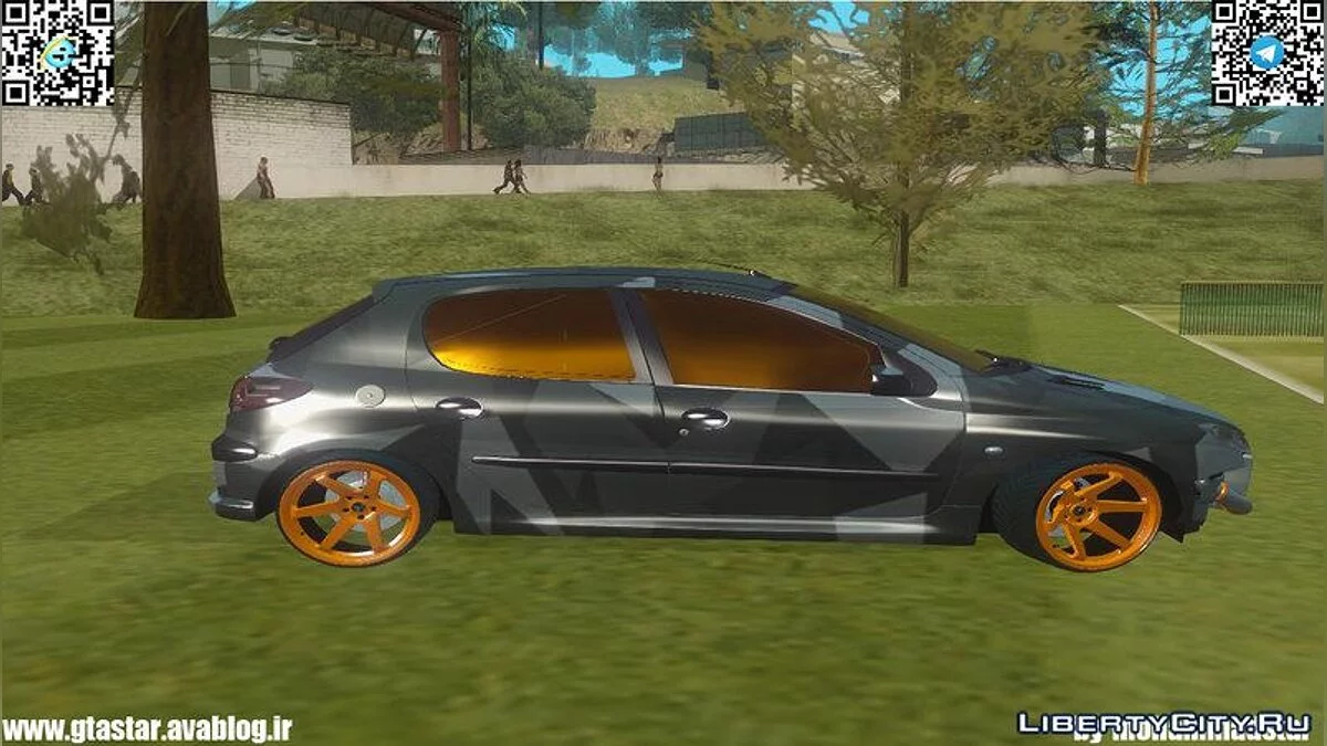 Peugeot 206 Totalmente Modificado / GTA San Andreas